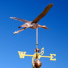 sandhill crane weathervane