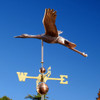 sandhill crane weathervane
