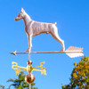 doberman weathervane