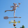 Party Frog Weathervane