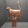 cat garden post cap