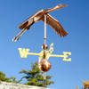 sandhill crane weathervane