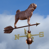 Copper Pug Weathervane