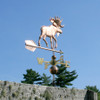 walking moose weathervane
