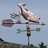 Handcrafted Copper Bass Fish Wind Vane