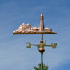 lighthouse weathervane