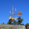 Peace Sign Weathervane