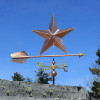 Large Copper Star Weathervane