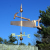 Large Saw and Hammer Weathervane