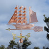 tall ship weathervane