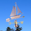 sailboat weathervane