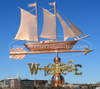 Schooner Weathervane
