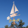 sailboat weathervane