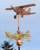 High Wing Airplane Weathervane