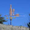 Wine Bottle Weathervane
