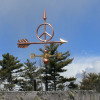 Peace Sign Weathervane