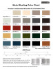 Fairfield Window Cupola - Metal Roof Color Chart
