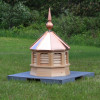 Bailey gazebo cupola shown in Red Cedar