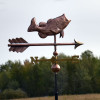 Bass weathervane