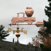 Pickup Truck with Apple Weathervane