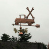 Pickup Truck with Wrenches Weathervane