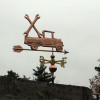 Pickup Truck with Wrenches Weathervane