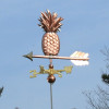 Copper Pineapple Weathervane