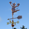 Handmade Copper Pig Weather Vane