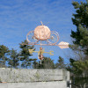 Pumpkin Carriage Weather vane