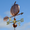 Handmade Copper Pumpkin Farm Weathervane