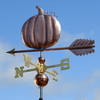 Spooky Fall Pumpkin Weathervane