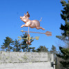 Running Pig Weathervane