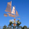 Skip Jack Sailboat Weathervane