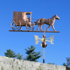 Horse and Buggy Weathervane