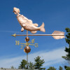 Large Bass Eating Sunfish Weathervane