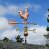 copper rooster weathervane