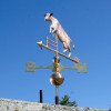 Cow Jumping Over a Fence Weather vane