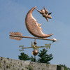 Flying Pig and Moon Weathervane from Weathervane Factory