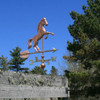Large Rearing Horse Weathervanes