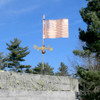 Shed size American Flag Weathervane