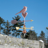 Cardinal Weathervane Perched on Heart