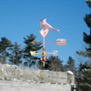 Cardinal Weathervane Perched on Heart