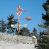Cardinal Weathervane Perched on Heart