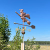 witch weathervane home decor