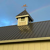 customer photo of draft horse weathervane