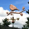 Warbler Weathervane Home Decor