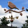 Handcrafted Copper Songbird Weathervane