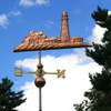 lighthouse weathervane