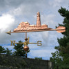 Large Lighthouse Weathervane