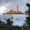 Large Lighthouse Weathervane